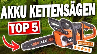 TOP 5 AKKU KETTENSÄGEN Testsieger 2025 🔥  Die Besten Akku Kettensägen [upl. by Aikimat]