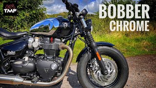 2023 Triumph Bobber Chrome Review [upl. by Aronal]