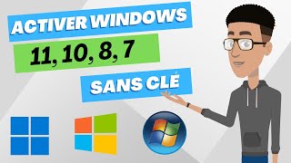 Activer Windows 11 10 8 7 sans clé dactivation gratuit [upl. by Doykos]