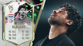 95 SHAPESHIFTERS ICON RIJKAARD PLAYER REVIEW FIFA 23 [upl. by Clayborn]