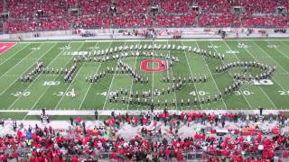 Ohio State Marching Band Video Game Halftime Show in HD without Script Ohio 1062012 [upl. by Marcoux]