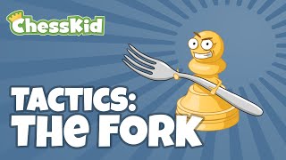 The Fork  Chess Tactics  ChessKid [upl. by Guthrie413]