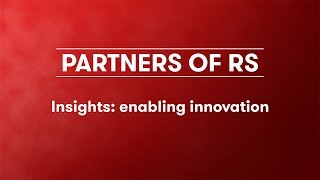 Insights enabling innovation  Partners of RS  RS Components [upl. by Sprage]