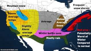 Official Winter Outlook 2014  2015 [upl. by Orgell]