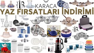 KARACA İNDİRİM I KARACA YAZ FIRSATLARI I KARACA HOME I TENCERE SETİ I YEMEK TAKIMI INEVRESİM TAKIMI [upl. by Sonny]