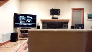 Denon 3311 Audessey Setup dead speakers [upl. by Enohsal]