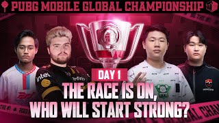 EN 2023 PMGC Grand Finals  Day 1  PUBG MOBILE Global Championship [upl. by Arimaj]