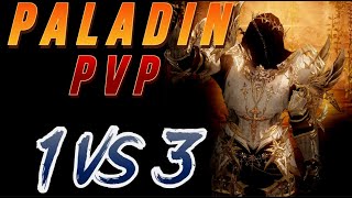 Lost Ark 1vs3 PVP Grandmaster Paladin gameplay 2000 hours experience in PVP [upl. by Aicnerolf892]