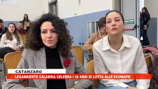 Legambiente Calabria celebra i 30 anni di lotta alle ecomafie [upl. by Civ]