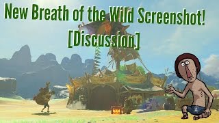 New Breath of the Wild Screenshot  Possible Trading Outpost Discussion [upl. by Akessej]