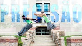 Aprenda a Fazer o SALTO DE PRECISÃO do Parkour [upl. by Aiderfla]