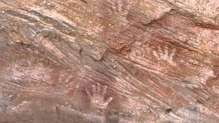 An Aboriginal Elder Talks about the cave paintings in Mutawintji National Park [upl. by Curt722]