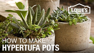 How to Make Hypertufa Pots [upl. by Belvia]