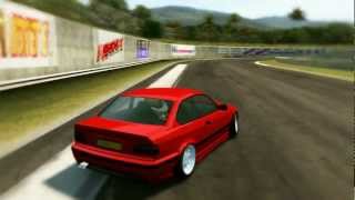 LFS  BMW E36 M3 S50B30 1080p [upl. by Ailido425]