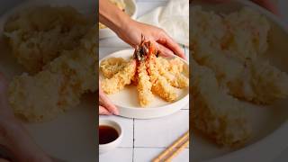 The Crispiest Shrimp Tempura 🍤 easyrecipes [upl. by Zhang]