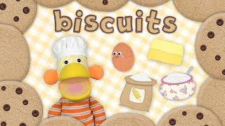 Biscuits  SONG VIDEO  Tea Time Monkeys  UK english [upl. by Anwahsat260]