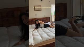 Bedroom Makeover  Mattress Topper  Sleepycat minivlog asmr [upl. by Shiff]