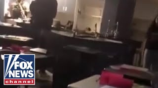 BREAKING New video shows scene of Georgia high school shooting [upl. by Annaili]