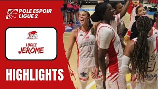 Lucile Jerome vs Pole Espoir Basket Féminin with USO Mondeville  Basketball Women HIGHLIGHTS 🏀 [upl. by Ellener]