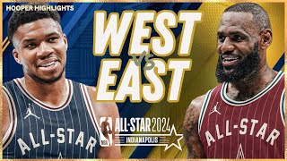 Team LeBron vs Team Giannis Full Game Highlights  Feb 18  2024 NBA All Star Game [upl. by Schechinger]