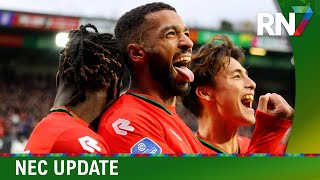 NEC beleeft historische avond in de Goffert tegen PSV  NEC UPDATE [upl. by Maximilianus]