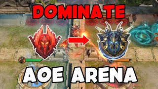 DOMINATE AOE ARENA In Depth Arena Guide Watcher of Realms [upl. by Mikiso294]