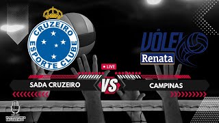 SADA CRUZEIRO x VÔLEI RENATA  Superliga Masculina de Vôlei Quartas de Final  31032024 [upl. by Nalda336]