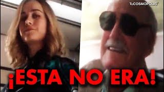 El CAMEO de STAN LEE en CAPITANA MARVEL iba a ser DIFERENTE [upl. by Bull]