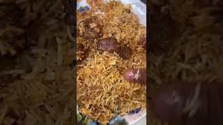 Kolkata Street food motton briyani kolkata kolkatafood kolkatastreetfood foodfoodbloggershorts [upl. by Elocn]