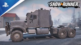 Episode 125  Repair the Long Bridge  Navistar 5000MV  Alaska  White Valley  PS5  Gameplay [upl. by Rebekkah60]