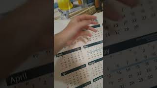 A big calendar [upl. by Jilly381]