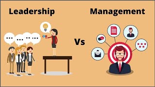 Leadership vs Management  Difference between Leadership and Management [upl. by Idna539]