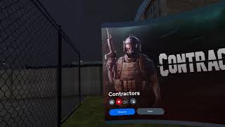 Contractors VR Zombies Gameplay [upl. by Brnaba]