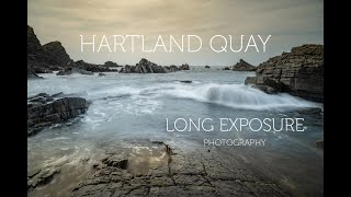 HARTLAND QUAY Long exposure seascape photography [upl. by Yedorb]