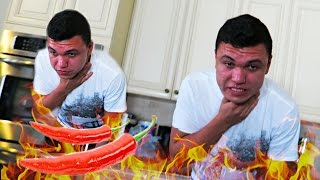 WORLDS HOTTEST CHILI PRANK BACKFIRES [upl. by Donny]