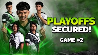 OMEGA PLAYOFFS SECURED  OMEGA VS TNC GAME 2 MPLPH S14  OMG VS TNC  TNC VS OMG [upl. by Brade911]