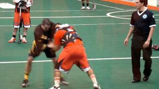 SN Rebels vs Hamilton Bengals May 26 2011  Fight 2 [upl. by Nelra]