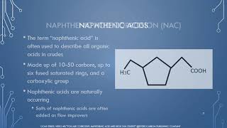 OCMS Video 8 Section 6 Mechanism of Naphthenic Acid Corrosion [upl. by Aiclid]