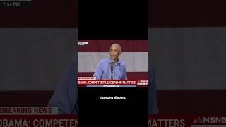 😂 Obama HUMILIATES Trump on stage [upl. by Mas]