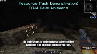 The One Who Watches Cave Whispers  Minecraft Java Resource Pack [upl. by Drehcir]