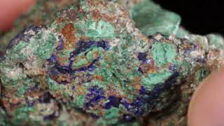 Azurite Malachite Empress of India Mine Yukon Canada [upl. by Ymme]