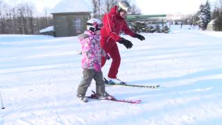 Sinitier au ski  conseils débutant 2 [upl. by Ittocs736]