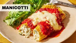 Manicotti is the ultimate Italian comfort food Cheese Stuffed Manicotti Recipe [upl. by Avivah]