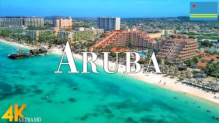 Aruba Island 4K Ultra HD • Stunning Footage Aruba Scenic Relaxation Film with Calming Music [upl. by Ylremik754]