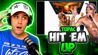 ONE OF RAPS GREATEST DISSES  Rapper Reacts to Tupac  Hit Em Up Full Analysis [upl. by Studnia]