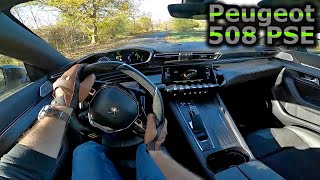 2022 Peugeot 508 PSE  POV test drive [upl. by Rucker]