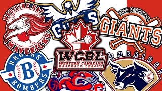 Western Canadian Baseball League  All Logos RANKED [upl. by Atsahc357]