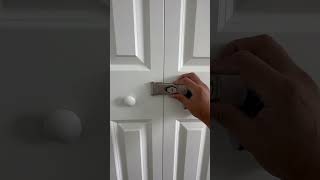 Bifolding door closet lock with key [upl. by Morna839]