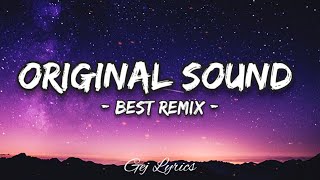 ORIGINAL SOUNDBEST REMIXGEJ LYRICS [upl. by Yllatan]