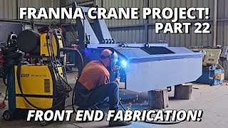 Front End FABRICATION amp NEW Cab Build Begins  Franna Crane Project  Part 22 [upl. by Latia]